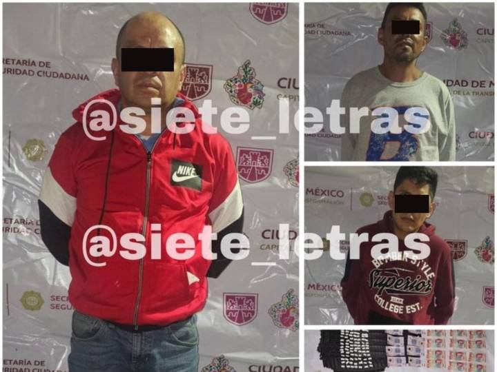 Caen 3 de La Unión Tepito ligados a extorsiones y homicidios en CDMX