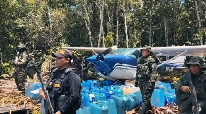 FANB desactiva tres aviones relacionados con el narcotráfico en la frontera con Colombia