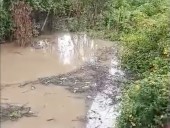 Vecinos de La Macarena alertan por laguna de aguas servidas que amenaza tramo de la Panamericana