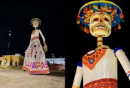 Las Varas sorprende con una catrina monumental de 18 metros en su Festival del Día de Muertos