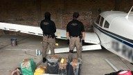 Golpe al narco: aseguran avioneta y 203 paquetes con cocaína en Chiapas