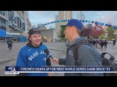 Toronto braces for 1st World Series game since '93