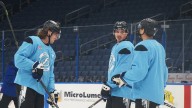 Lightning’s Gage Goncalves, Conor Geekie teammates on and off the ice