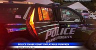 Giant inflatable pumpkin causes chase in Parma Heights