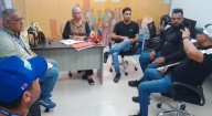 En gira de gobierno tocó puertas del SAPE el “chamo” Osuna