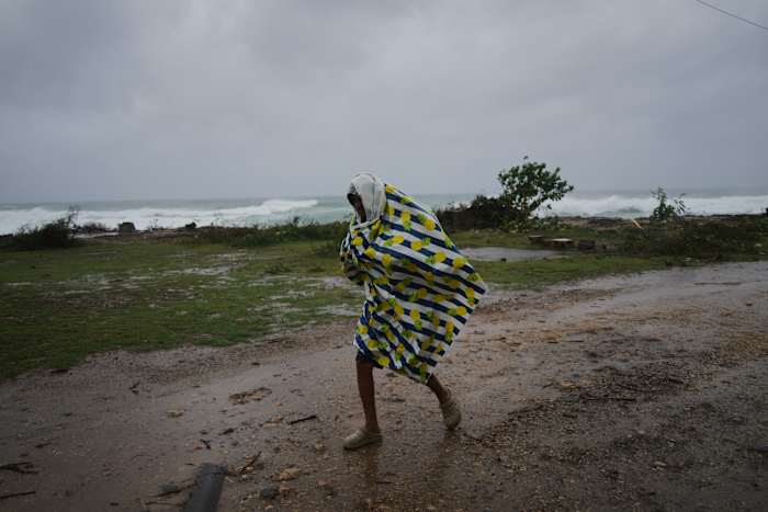 Hurricane Melissa makes landfall in eastern Cuba as a Category 3 storm