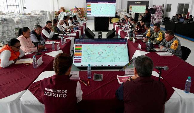 En Hidalgo, Presidente Claudia Sheinbaum encabeza supervisión de apoyos a comunidades afectadas por lluvias