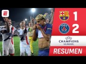 Video, resumen y goles: Barcelona vs. PSG (1-2) por la Champions League