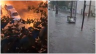 Calles anegadas, cortes de luz y alerta naranja por el temporal en Buenos Aires