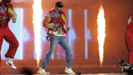 Chris Brown performs at the Alamodome Sept. 27