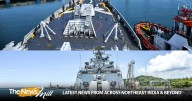 Indian Naval ship Sahyadri visits Kemaman, Malaysia operational deployment to South China Sea and Indo