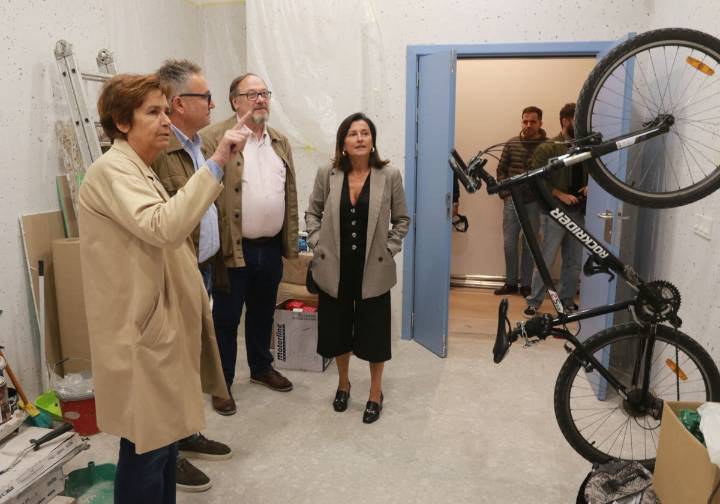El nuevo albergue de peregrinos de Gijón encara sus dos últimas semanas de obra