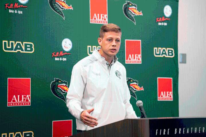 UAB interim head football coach has high hopes