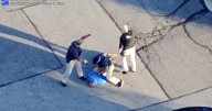 Video captures police chasing down Sheetz robbery suspect in Hagerstown