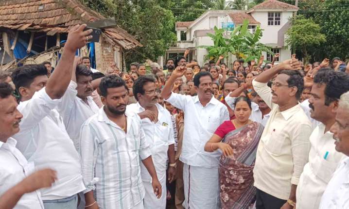 Thanjavur Pocso case: Parents protest demanding withdrawal of case against headmistress