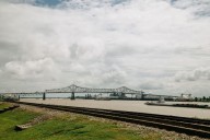 Mississippi River Bridge back open after climber comes down