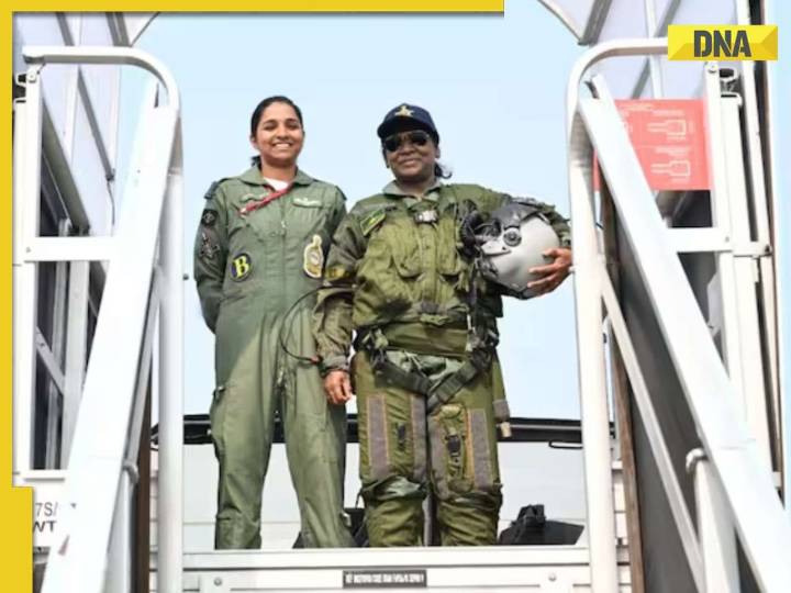 President Murmu poses with IAF pilot Shivangi Singh, shatters fake 'captured' du