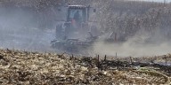 Overheated farm equipment leads to field fire in southeast Iowa