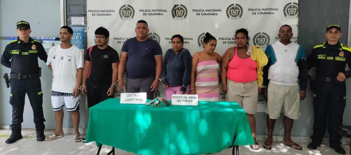 Caen presunto cabecilla y otros seis presuntos integrantes de ‘Los Costeños’
