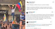 “Espero que ayude a que su país consiga el diálogo”: Petro sobre Nobel a María Corina Machado Pese al escueto mensaje del presidente colombiano, otros líderes y exmandatarios han celebrado la entrega 