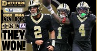 They won! Saints win over Giants feels similar to ending long skid in 1980: Dattitude Ep. 424