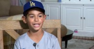 Young fan relentlessly cheers on Dodgers during NLDS thriller