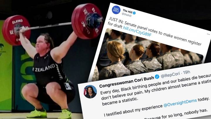 Feminists Declare Victory After Obliterating Women's Sports, Relabeling Mothers 'Birthing Persons', Getting Women Drafted