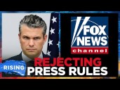 Fox, MSM Outlets RESIST Pentagon RULES; Trump ISSUES WARNING To HAMAS