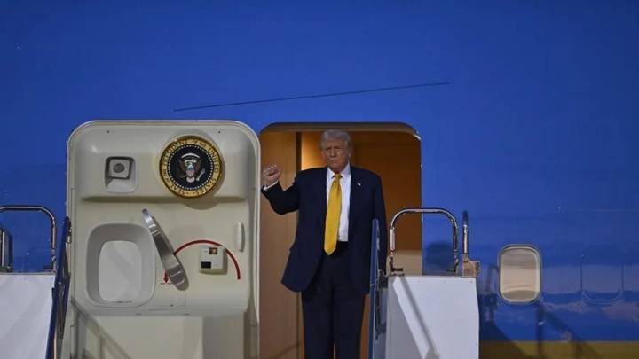 Trump inicia visita oficial a Japón con reuniones con Takaichi y el emperador Naruhito
