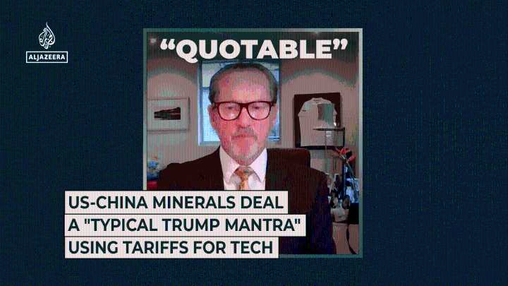 US-China minerals deal a “typical Trump mantra” using tariffs for tech