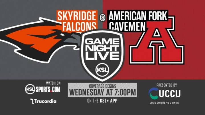 How To Watch Game Night Live: Skyridge Falcons At American Fork Cavemen