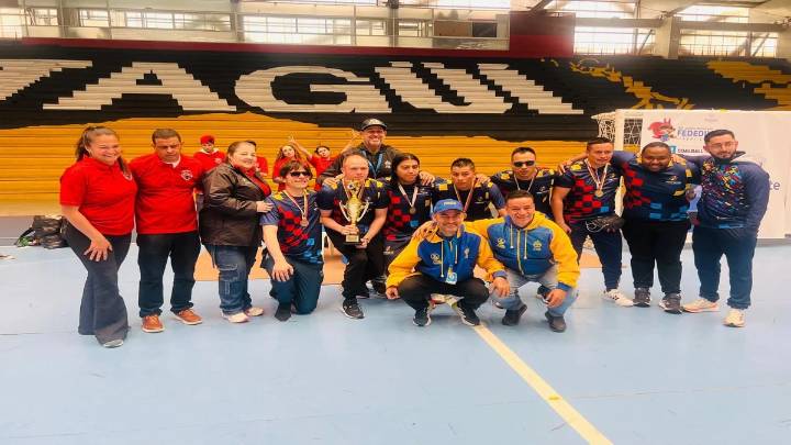 Cundinamarca barre con los títulos de goalball en los Juegos FEDEDIV