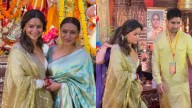 Alia Bhatt Visits Durga Puja Pandal, Meets Ayan and Rani Mukerji Amid Tight Security