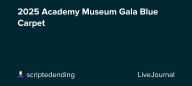 2025 Academy Museum Gala Blue Carpet: ohnotheydidnt