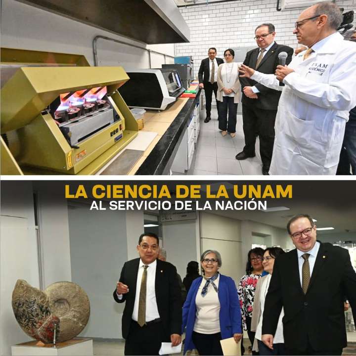Celebra UNAM 10 años del Laboratorio Nacional de Geoquímica y Mineralogía