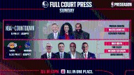 ESPN’s 2025 NBA Preseason Schedule Starts This Sunday with Los Angeles Lakers vs. Golden State Warriors Game