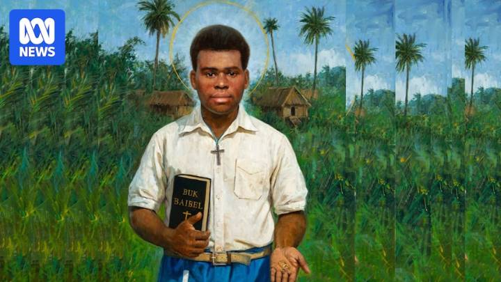 Papua New Guinea canonises country's first Catholic saint