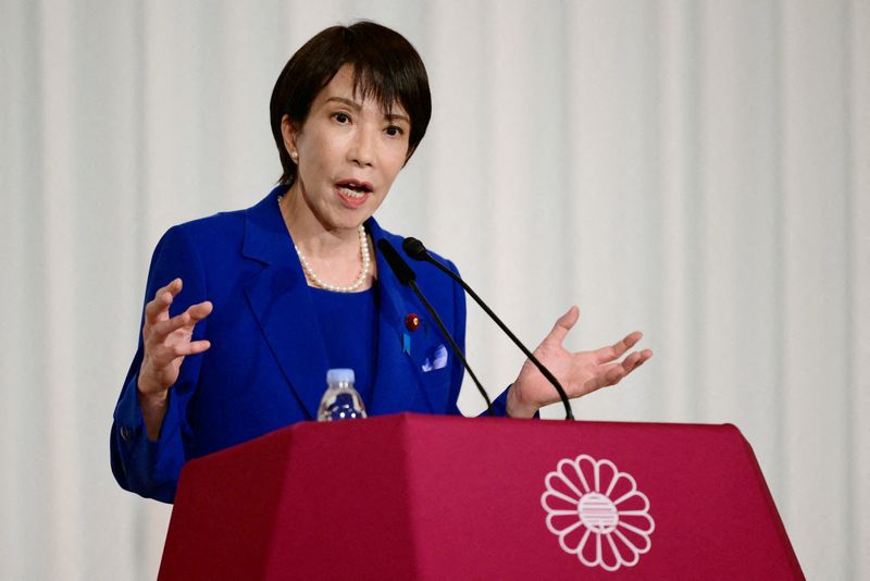Inspired by Thatcher, Japan's PM-in-waiting Takaichi smashes glass ceiling