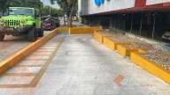 Roba Chedraui Selecto banqueta a peatones en la colonia Reforma