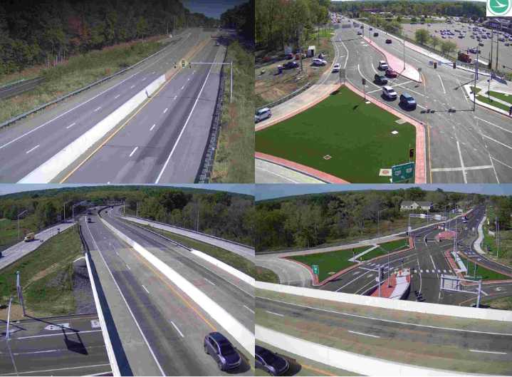 Diverging Diamond Interchange officially opens to traffic in Howland