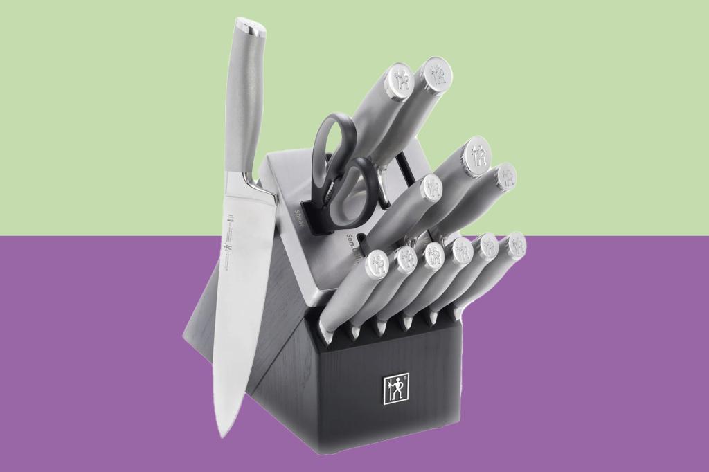 HENCKELS 14-piece Self-sharpening Knife Set is 72% off for Way Day