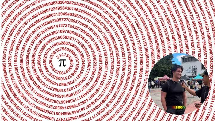 Colombiano sorprendió en redes al saberse 100 dígitos de π (pi)