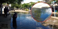 Fuentes de aguas negras invaden el Rodadero Sur y la Essmar brilla por su ausencia