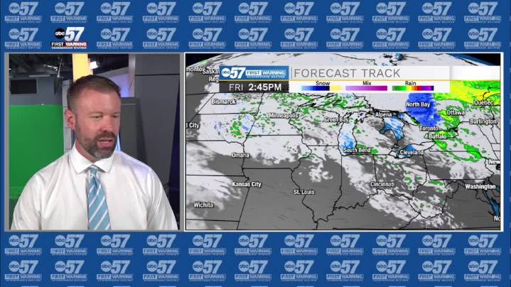 Cooler and cloudier end of the week