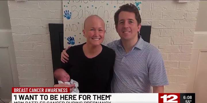 ‘I want to be there for them’; Mom battles cancer during pregnancy