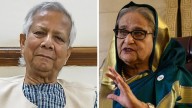 Yunus reveals forked tongue, says Awami League suspended, not banned