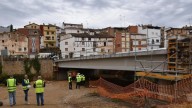La reconstrucción del puente de CM-215 a su paso por Landete (Cuenca), en su recta final