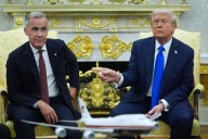 Trump talks 'love' and 'conflict' with Carney during Canadian prime minister's visit