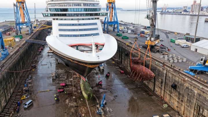 Damen Shiprepair Brest Marks 50th Cruise Ship Refit
