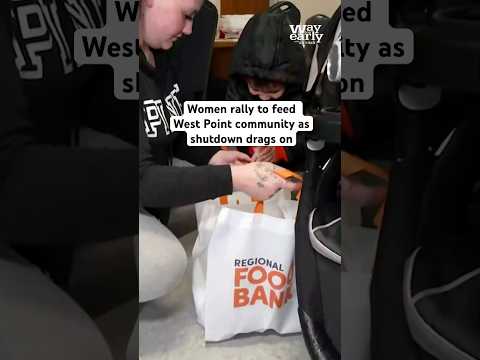 Women rally to feed  West Point community as shutdown drags on